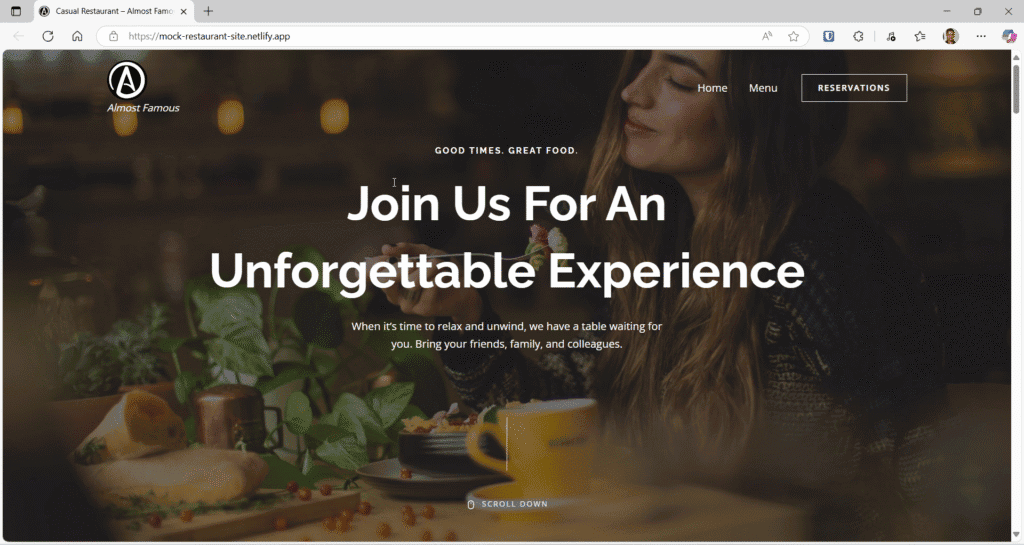 Almost Famous Home Page
